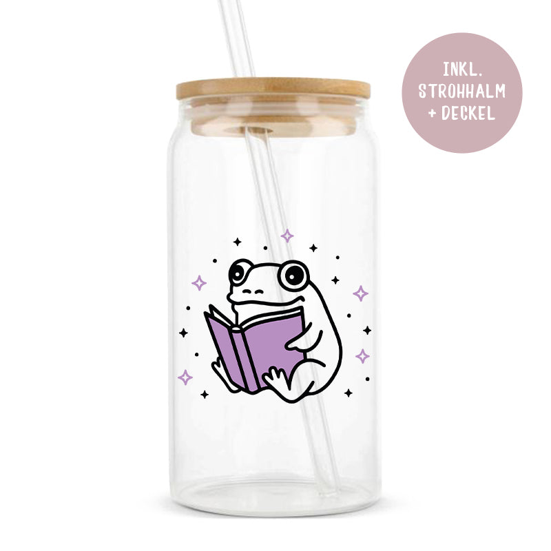 Glastumbler »Frosch«