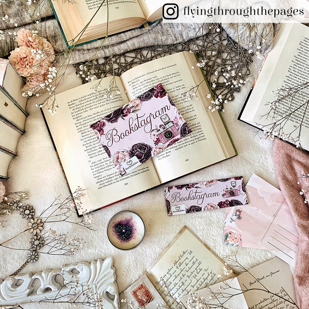 Postkarte »Bookstagram«