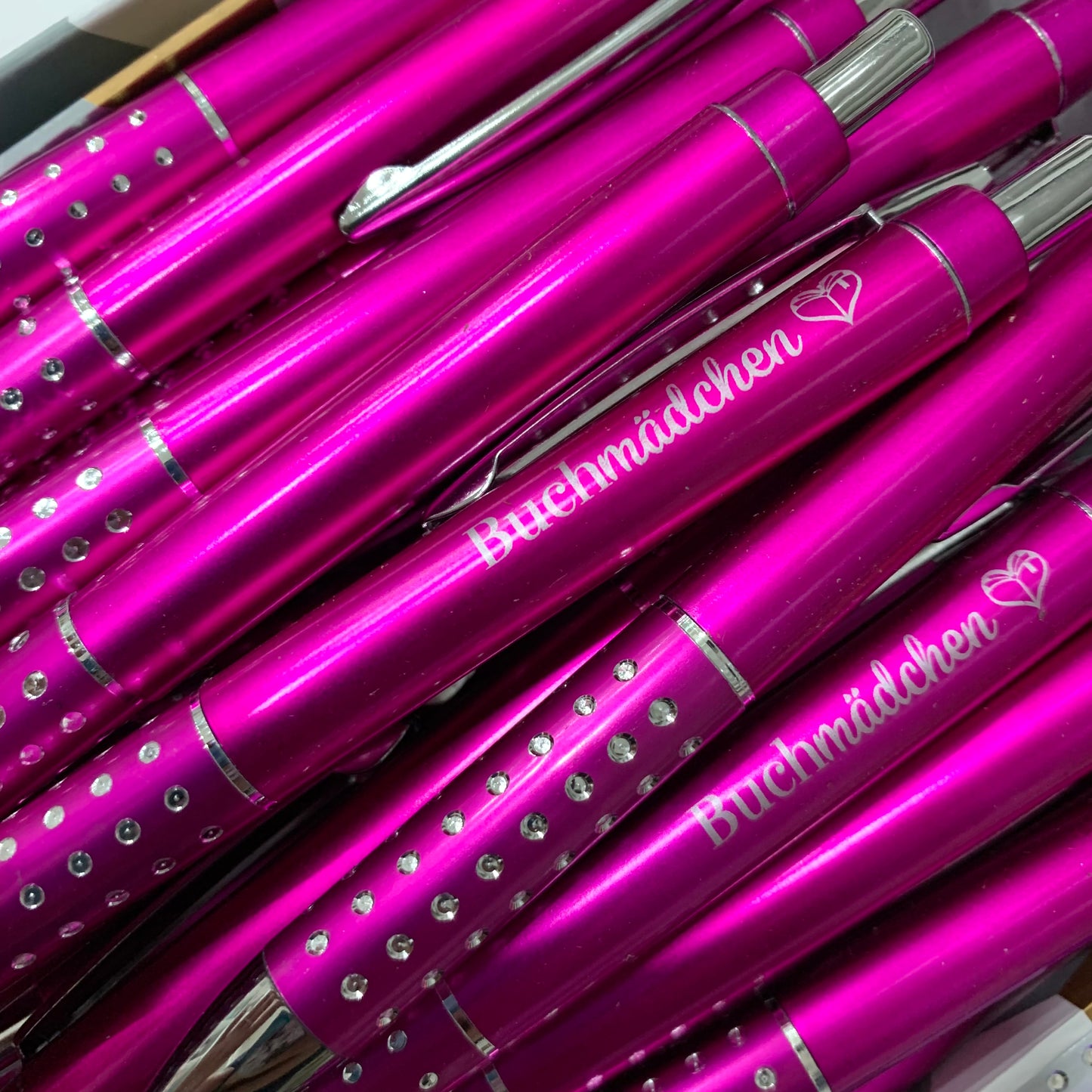 Kugelschreiber »Buchmädchen« pink