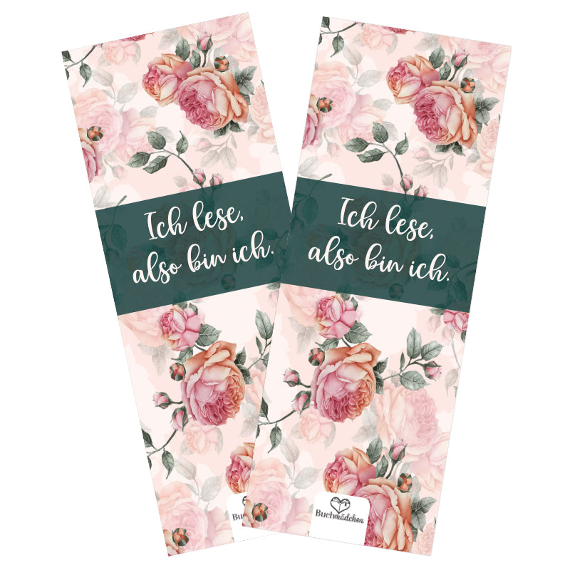 Lesezeichen »Ich lese, also bin ich«