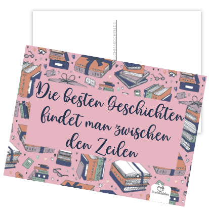 Postkarte »Zwischen den Zeilen«