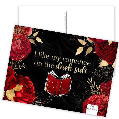 Postkarte »I Like My Romance On The Dark Side«