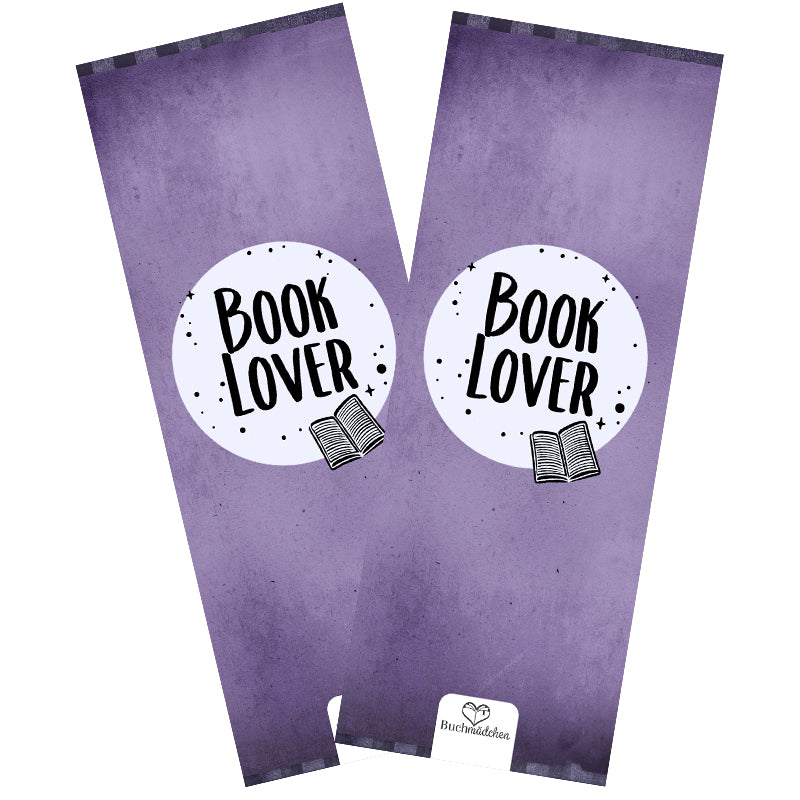 Lesezeichen »Booklover lila«