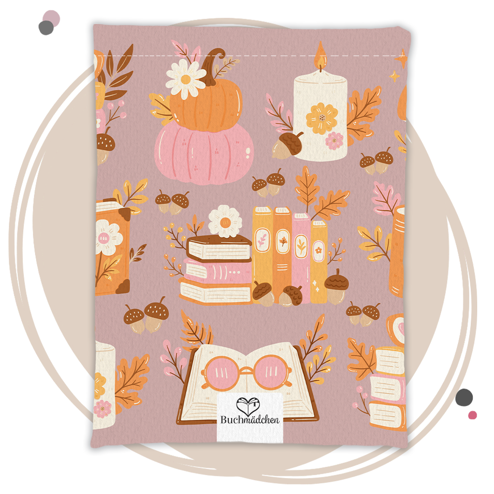 Buchtasche »Herbst rosa«