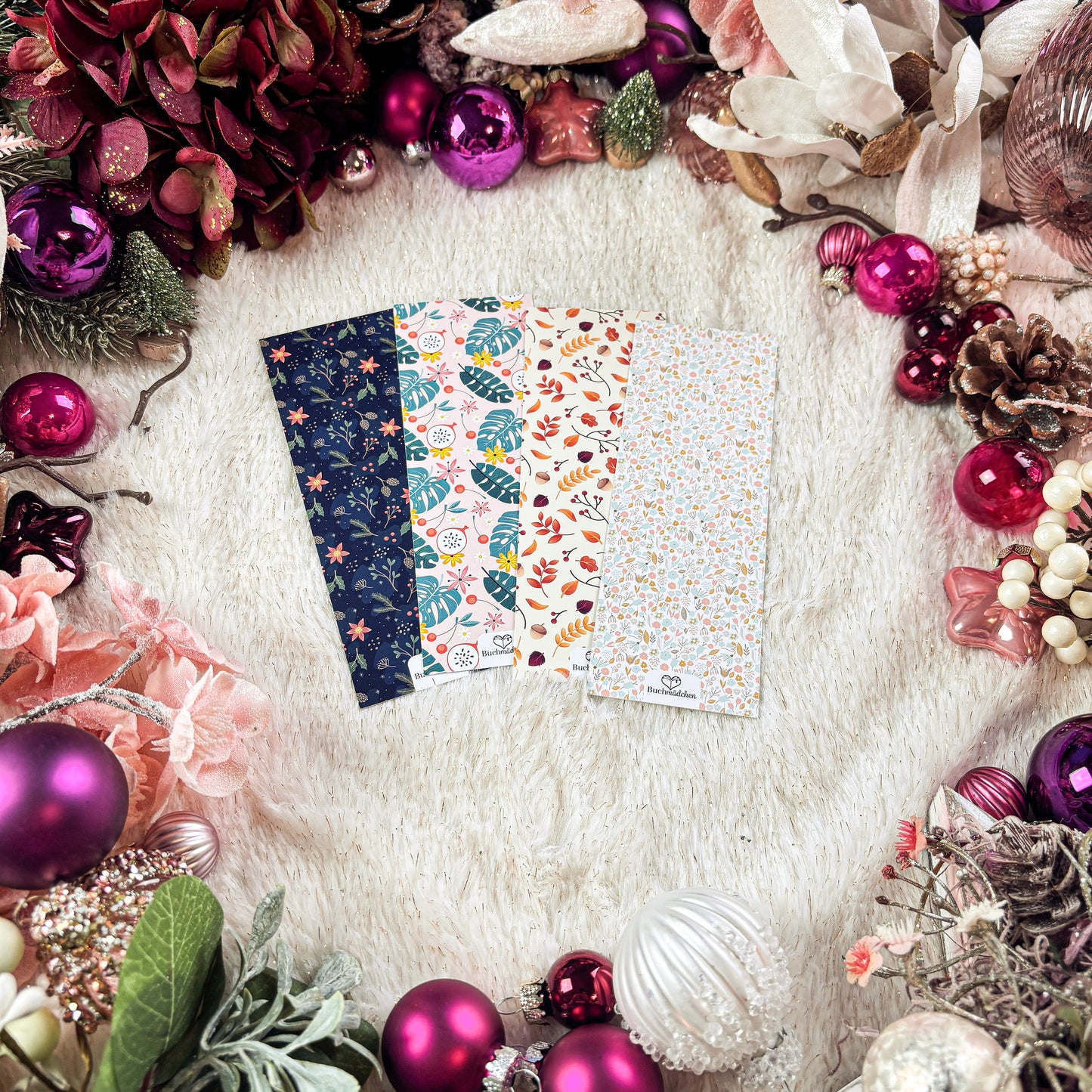 Lesezeichenset »Vier Jahreszeiten«