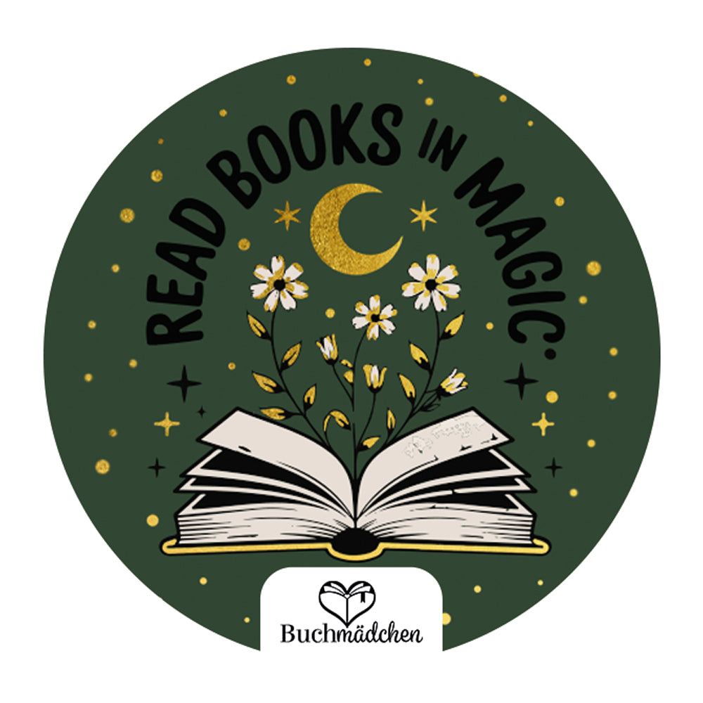 Sticker »Read in magic«