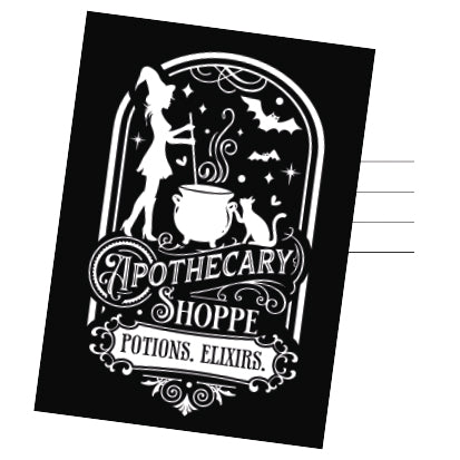 Postkarte »Apothecary Shoppe«
