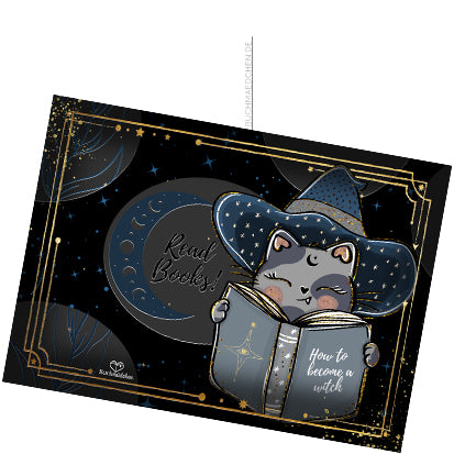 Postkarte »how to become a witch«
