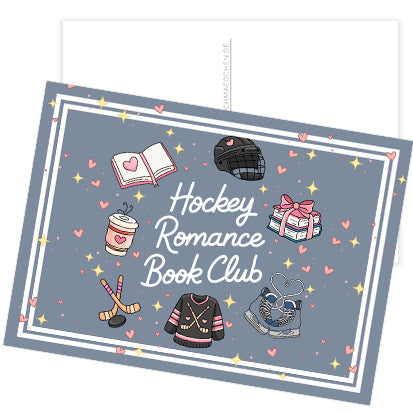 Postkarte »Hockey Romance Book Club«