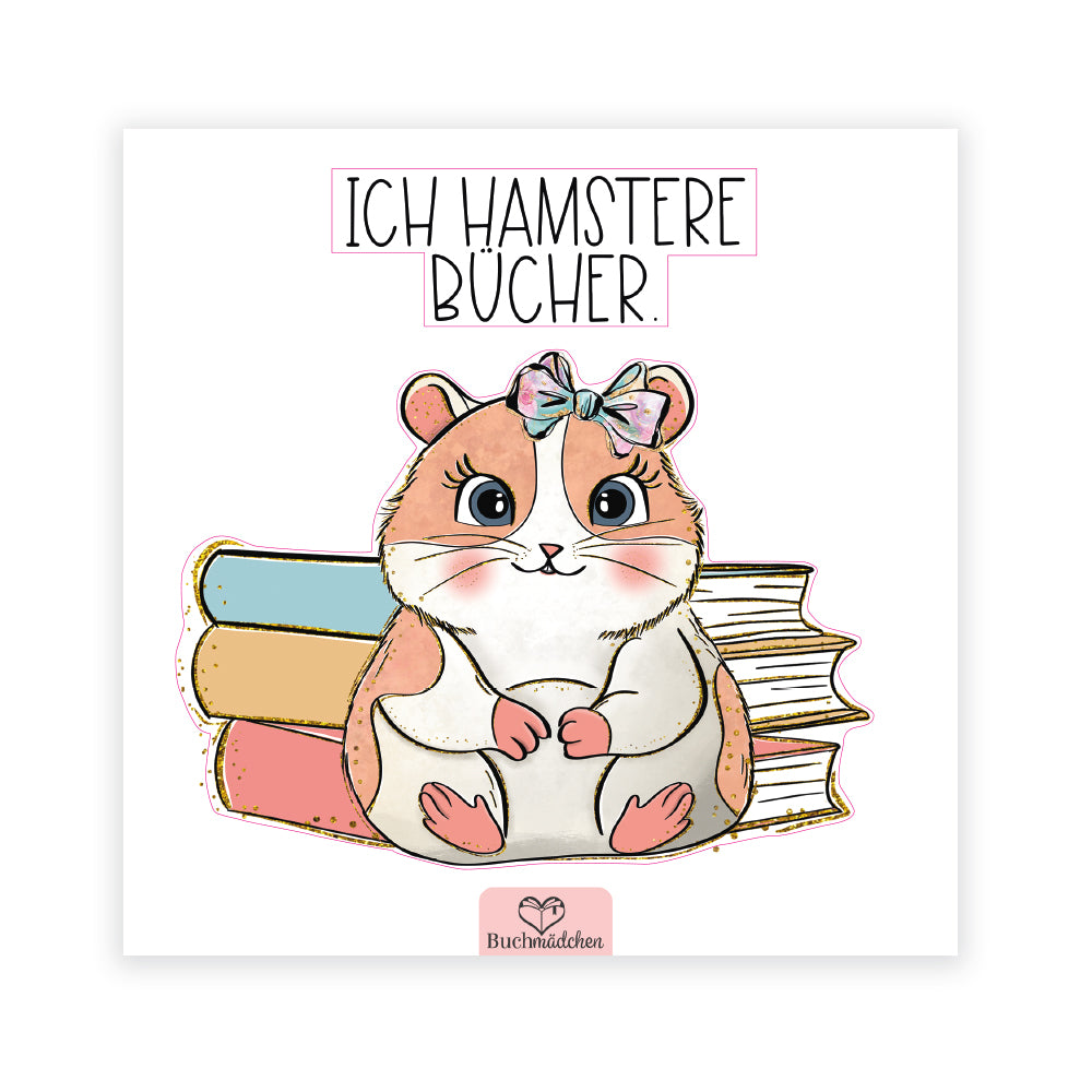 Stickerbogen »Hamster«