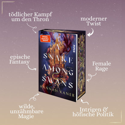 Farbschnittausgabe »A Snake among Swans (1)« [Vorbestellung]