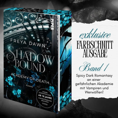 Farbschnittausgabe »Shadowbound – Academy of Death (1)« [Vorbestellung]