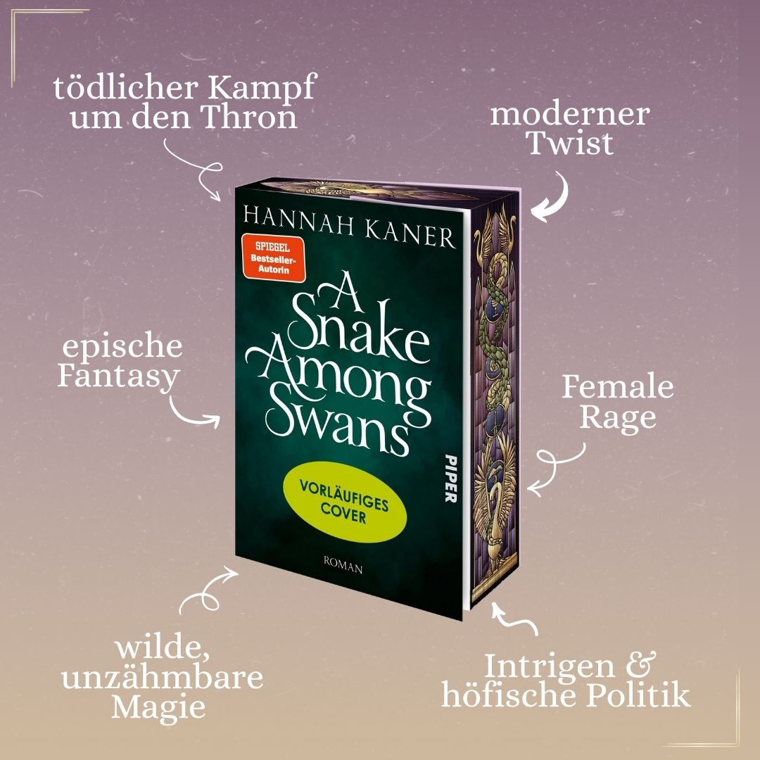 Farbschnittausgabe »A Snake among Swans (1)« [Vorbestellung]