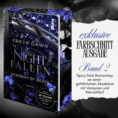 Farbschnittausgabe »Nightfallen – Academy of Death (2)« [Vorbestellung]