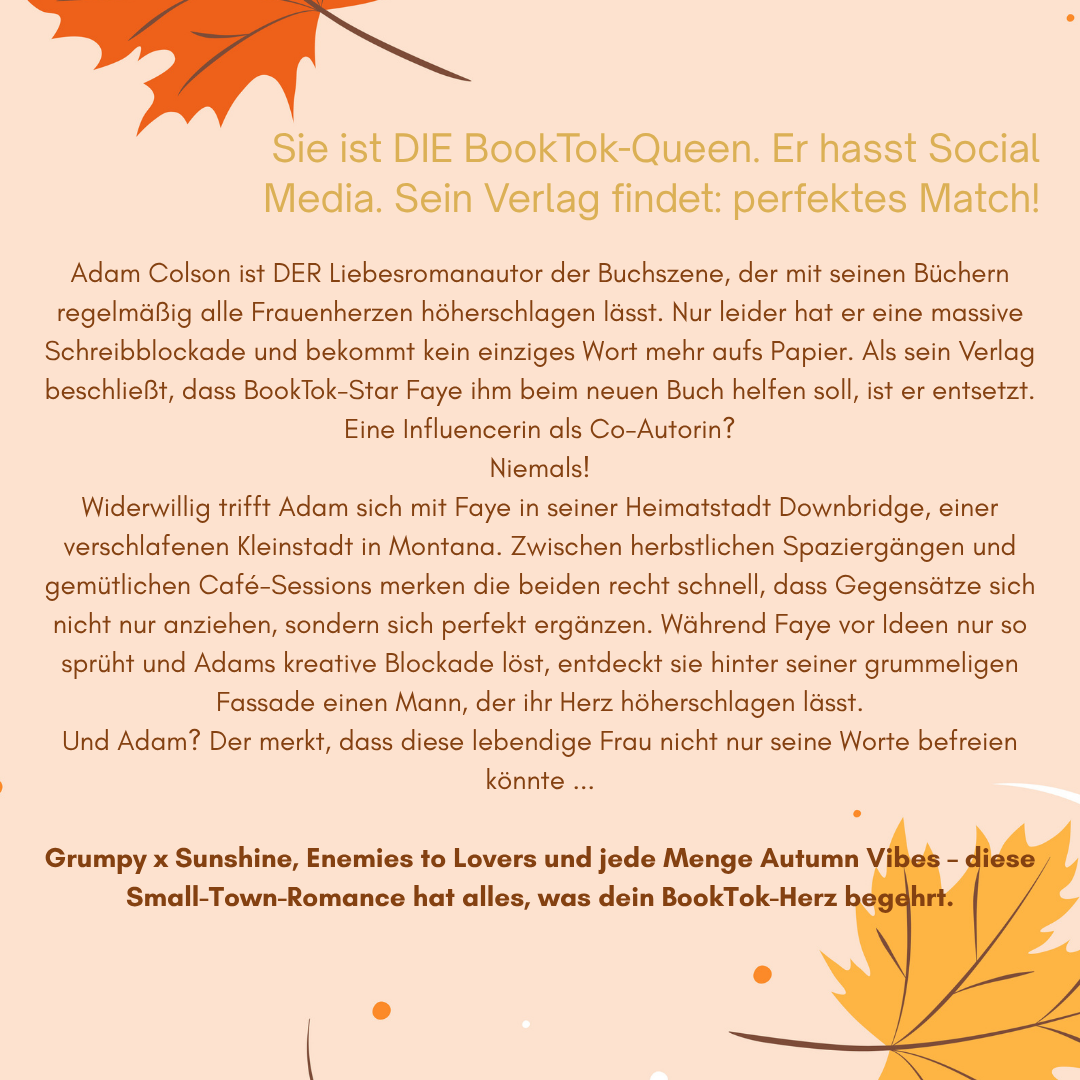 Farbschnittausgabe »Pumpkin Spice & Paragraphs« [Vorbestellung]