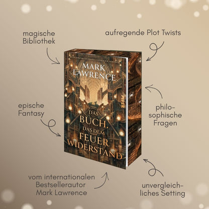 Farbschnittausgabe »Das Buch, das dem Feuer widerstand (1)« [Vorbestellung]