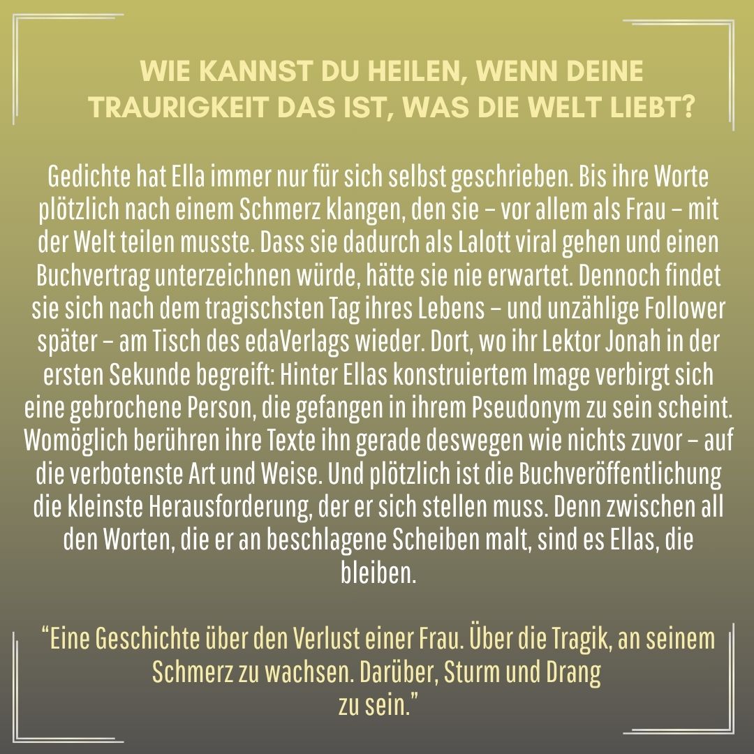 Farbschnittausgabe »Wie Worte auf beschlagenen Scheiben« [Vorbestellung]