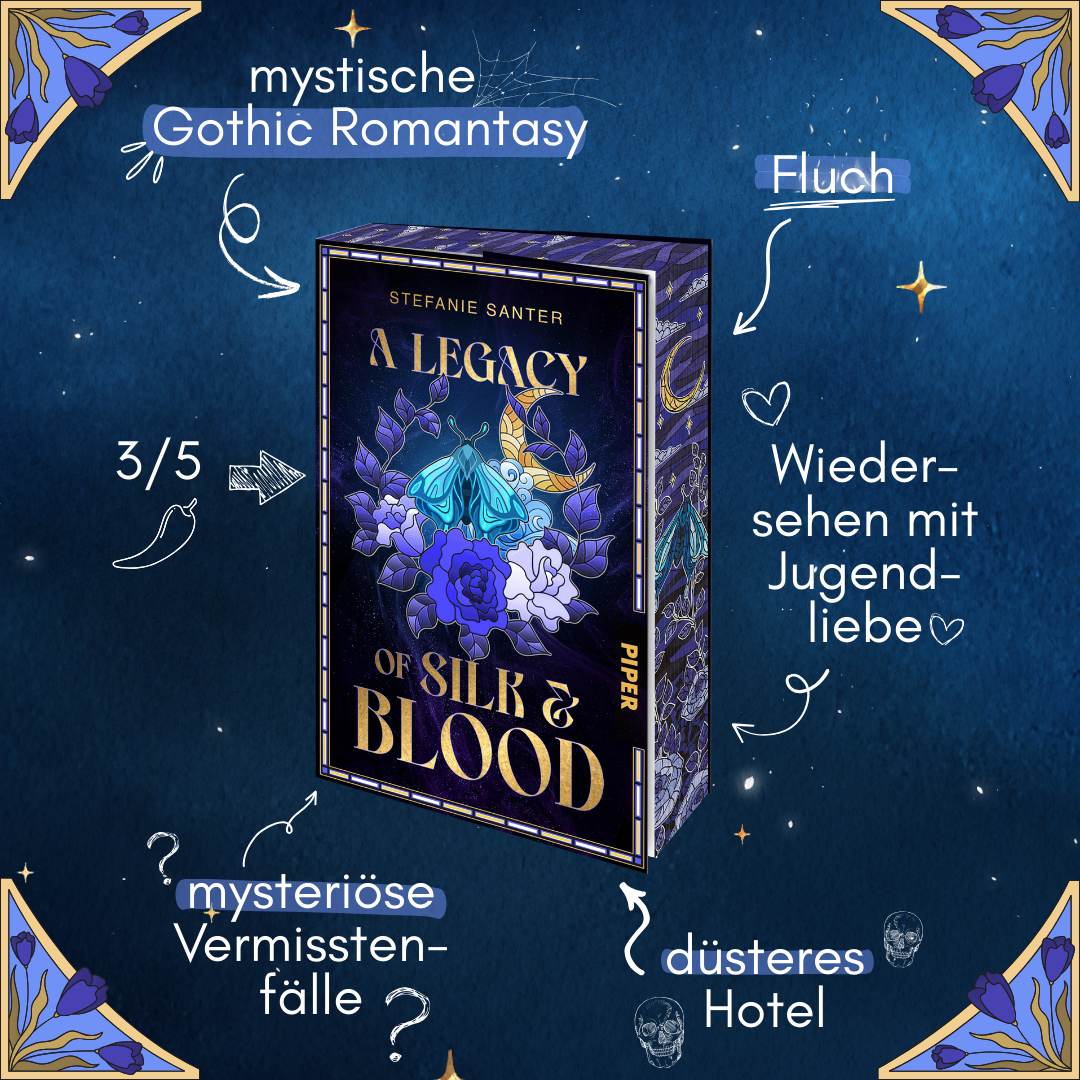 Farbschnittausgabe »A Legacy of Silk and Blood« [Vorbestellung]