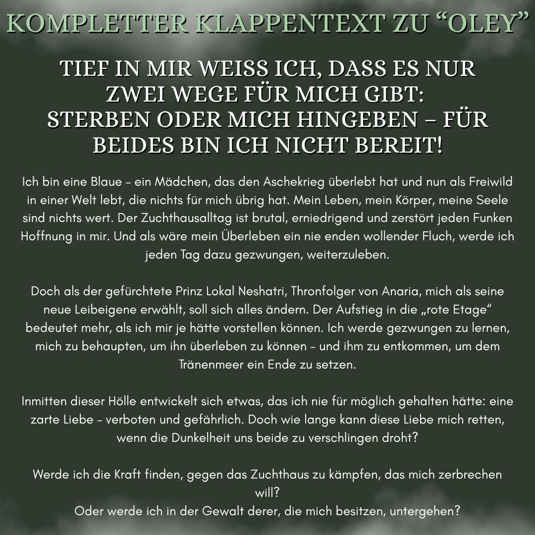 Farbschnittausgabe »Oley – Flamme & Flut (2)« [Vorbestellung]