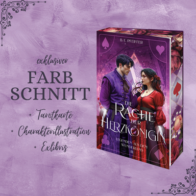 Farbschnittausgabe »Die Rache der Herzkönigin« [Vorbestellung]