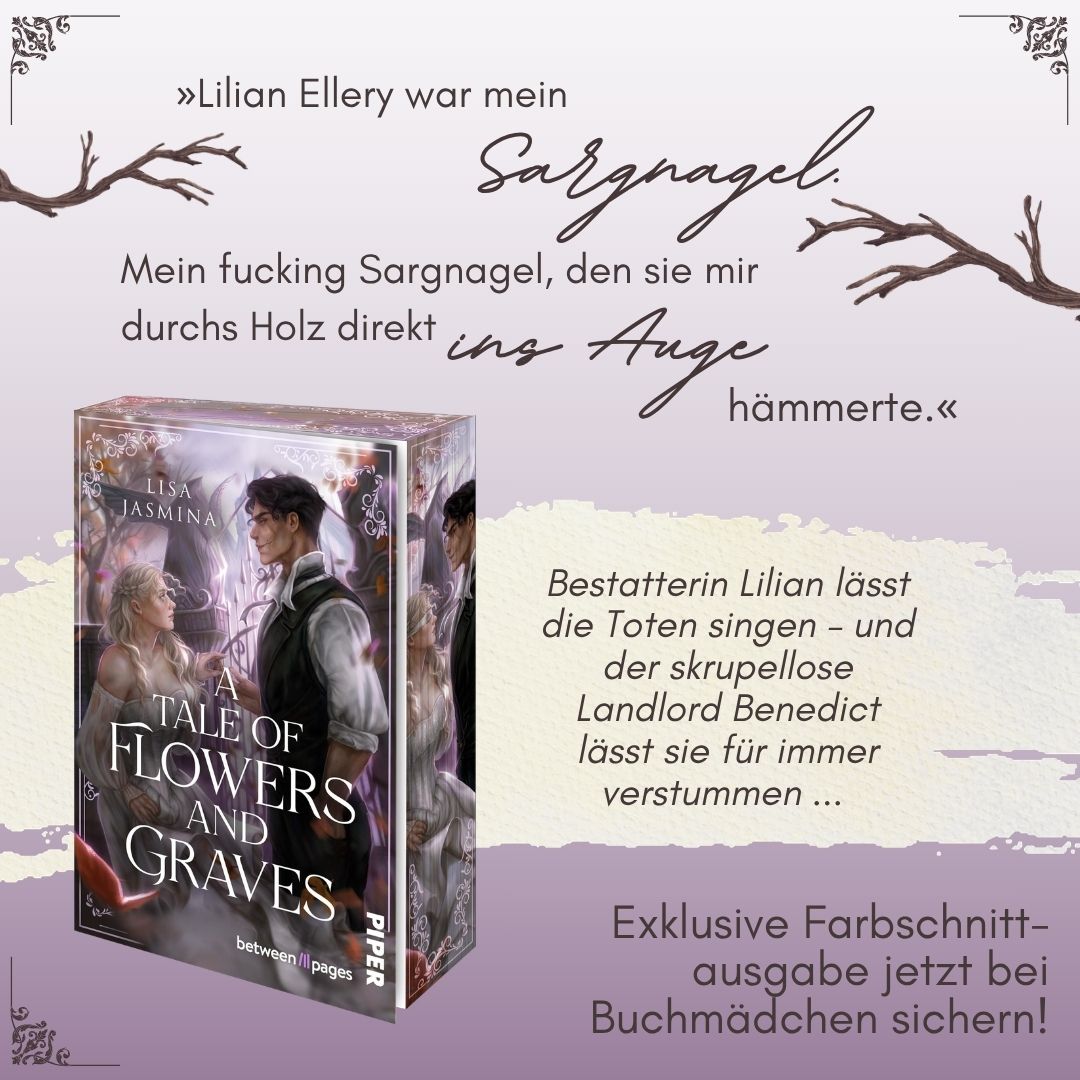 Farbschnittausgabe »A Tale of Flowers and Graves« [Vorbestellung]