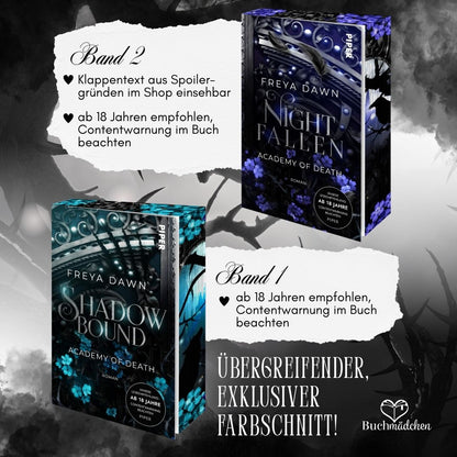 Farbschnittausgabe »Nightfallen – Academy of Death (2)« [Vorbestellung]