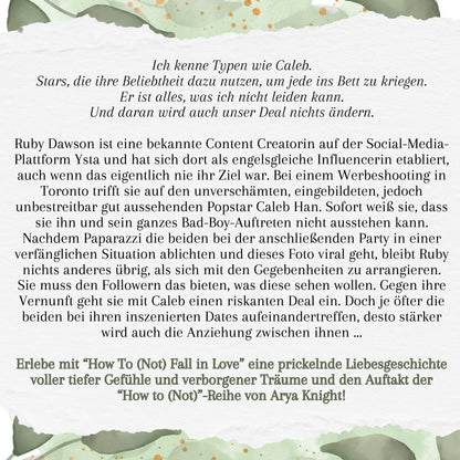 Farbschnittausgabe »How To (Not) Fall In Love« [sofort]