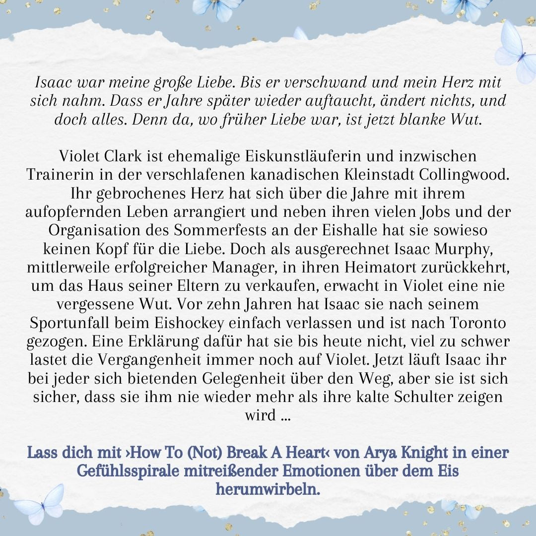 Farbschnittausgabe »How To (Not) Break A Heart« [Sofort]