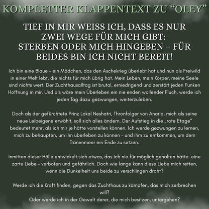 Farbschnittausgabe »Oley – Asche & Tränen (1)« [Sofort]