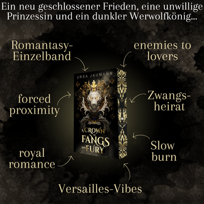 Farbschnittausgabe »A Crown of Fangs and Fury« [sofort]