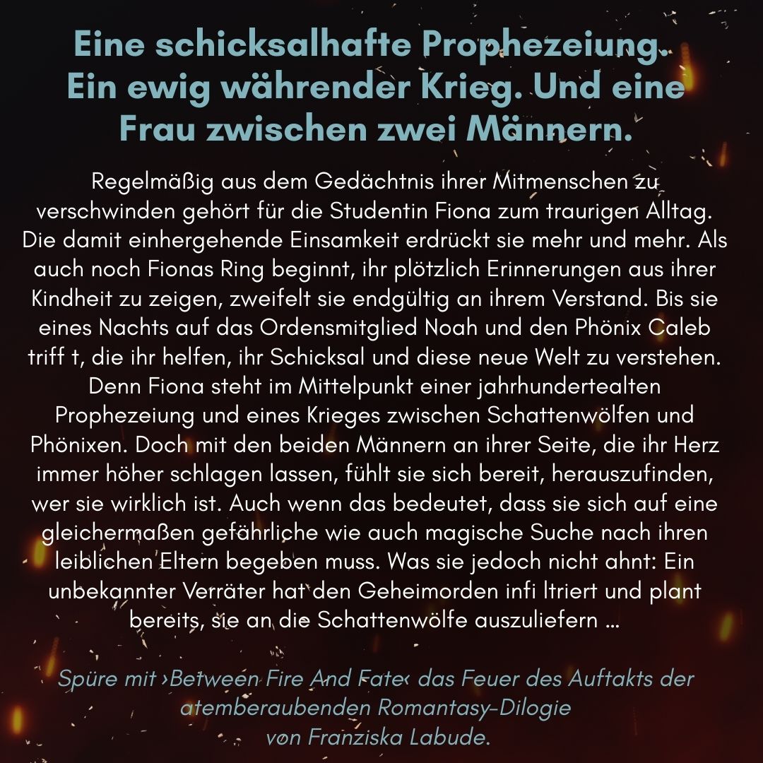 Farbschnittausgabe »Between Fire and Fate« [Sofort]
