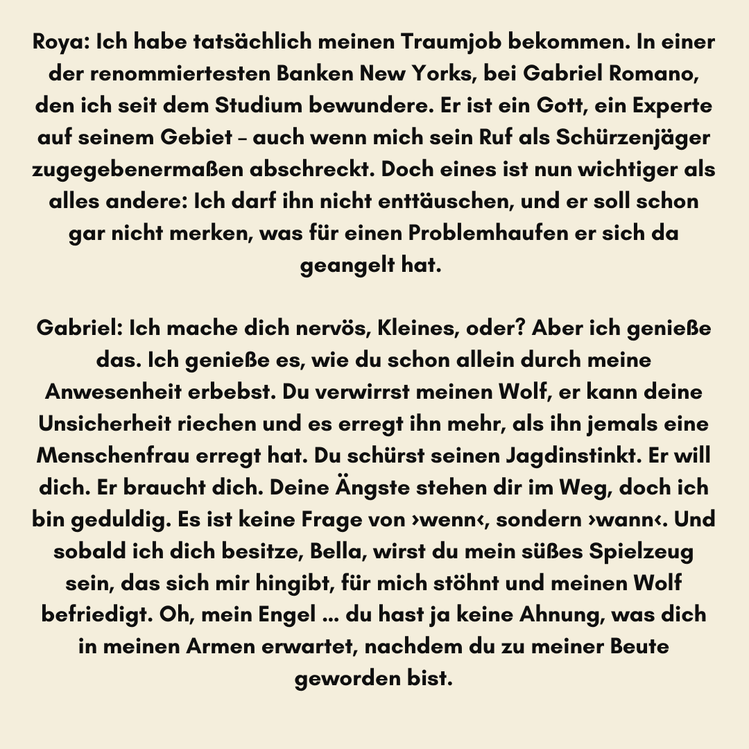 Farbschnittausgabe »Gabriel: Mein Boss, der Werwolf« [Sofort]