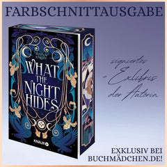 Farbschnittausgabe »What the Night Hides« [Sofort]