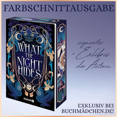 Farbschnittausgabe »What the Night Hides« [Sofort]