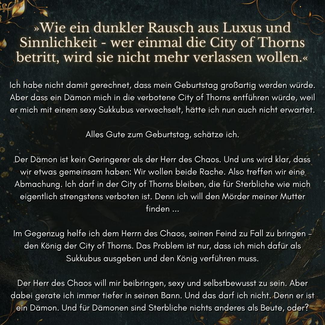Farbschnittausgabe »City of Thorns – Die Königin der Dämonen« [Sofort]