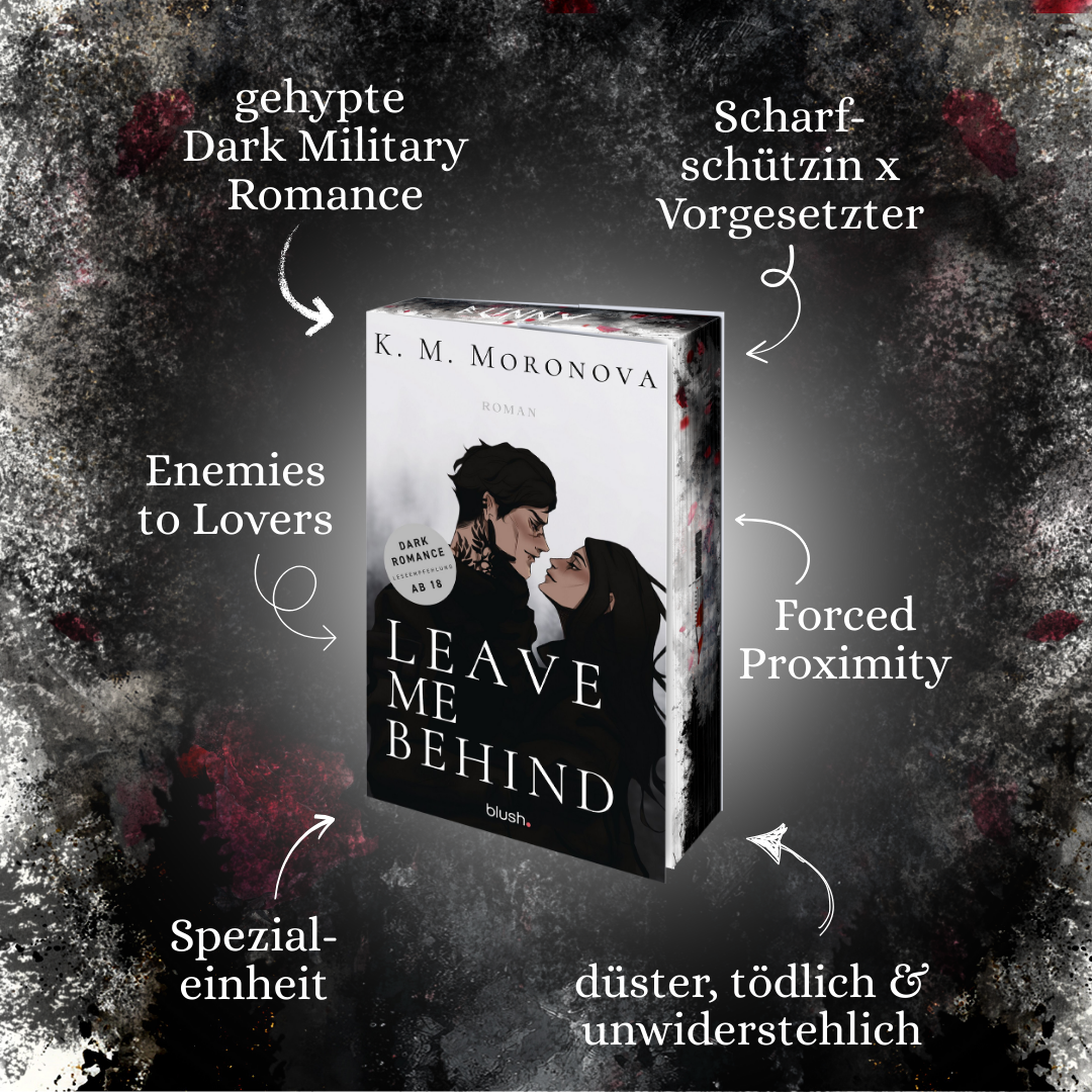 Farbschnittausgabe »Leave me behind« [Sofort] – Buchmaedchen.de