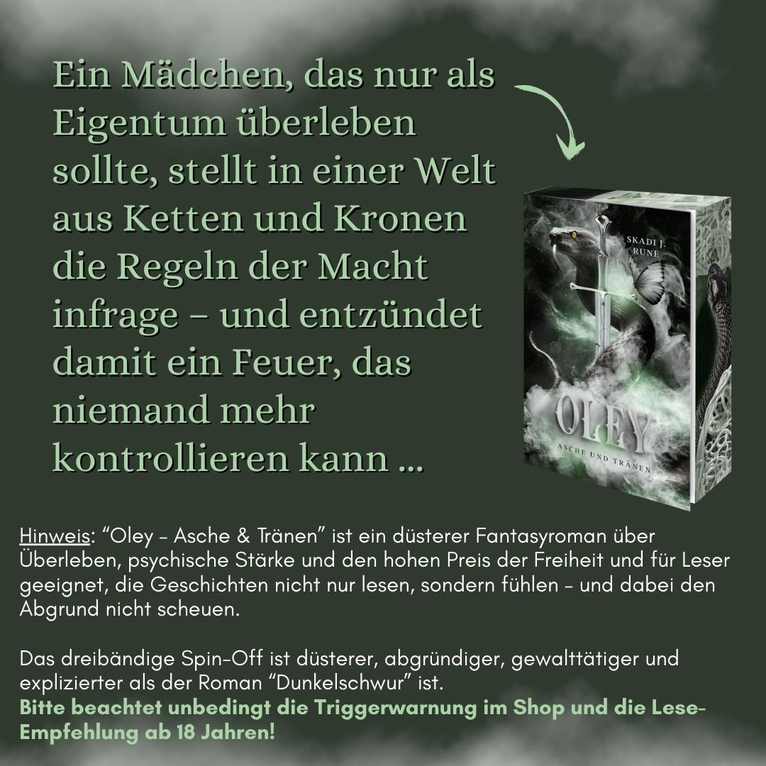 Farbschnittausgabe »Oley – Asche & Tränen (1)« [Sofort]