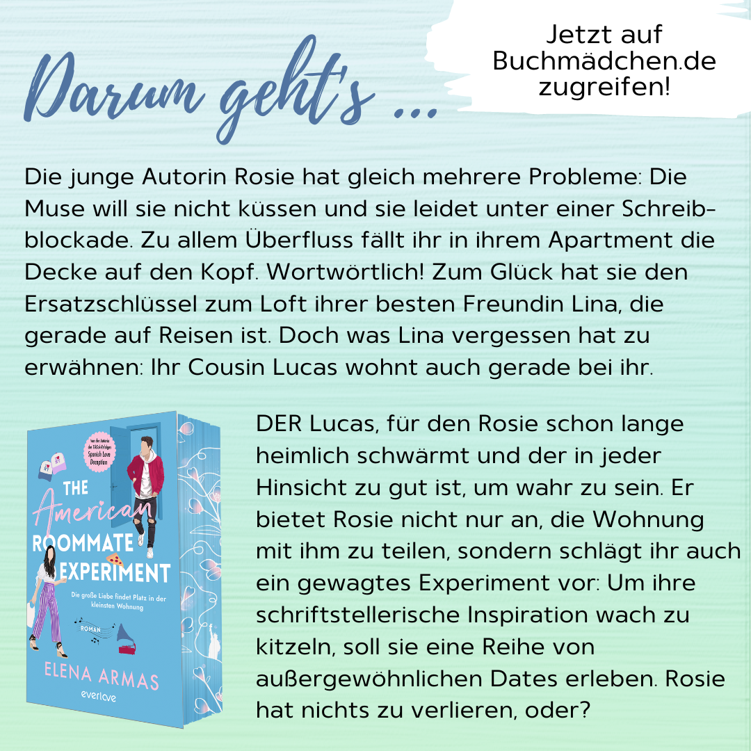 Farbschnittausgabe »The American Roommate Experiment« [Sofort]