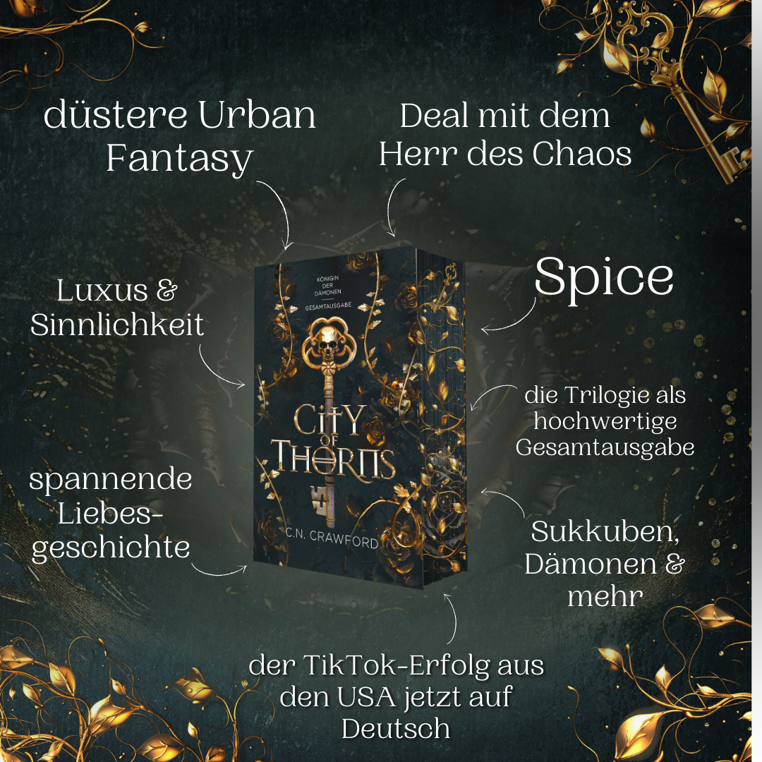 Farbschnittausgabe »City of Thorns – Die Königin der Dämonen« [Sofort]