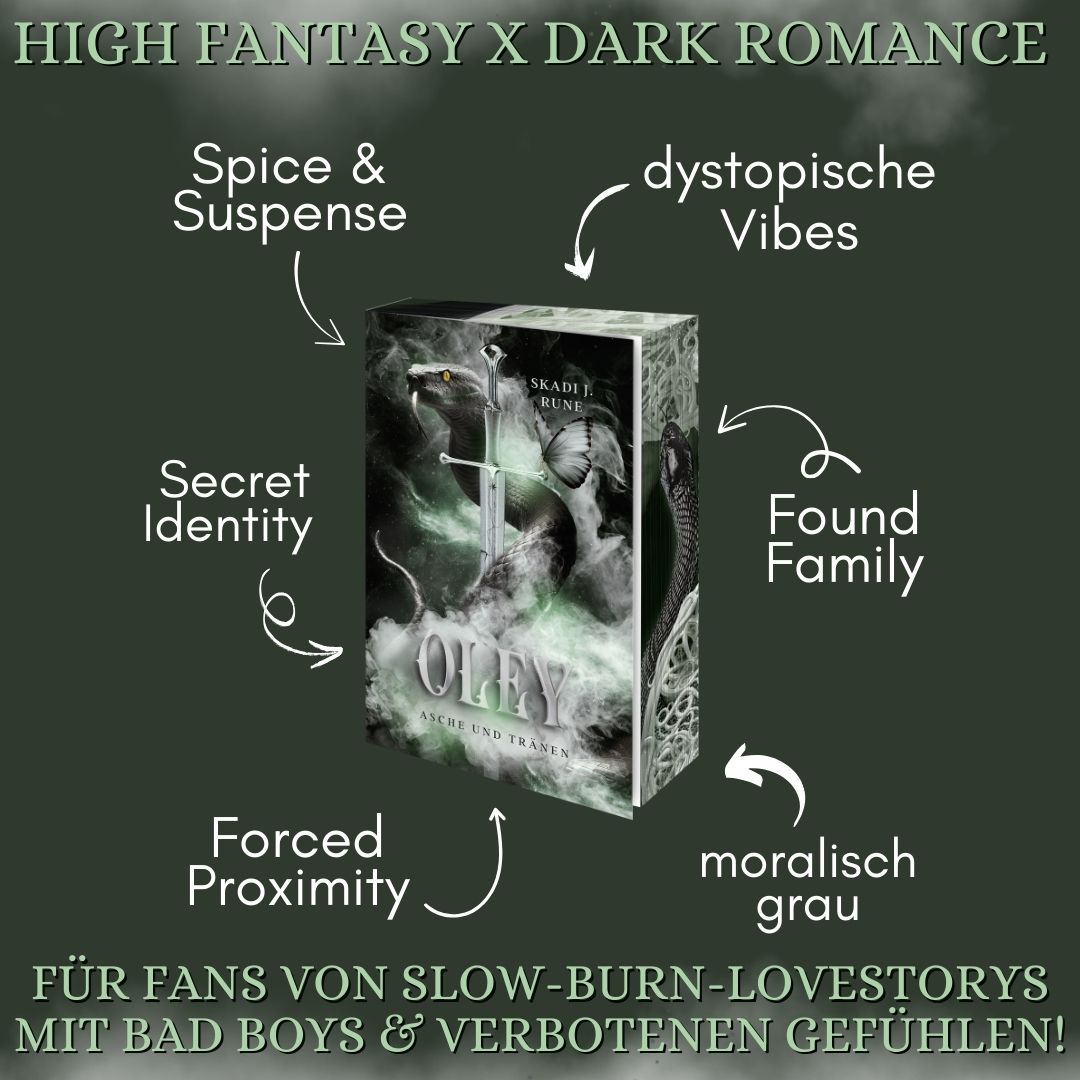 Farbschnittausgabe »Oley – Asche & Tränen (1)« [Sofort]