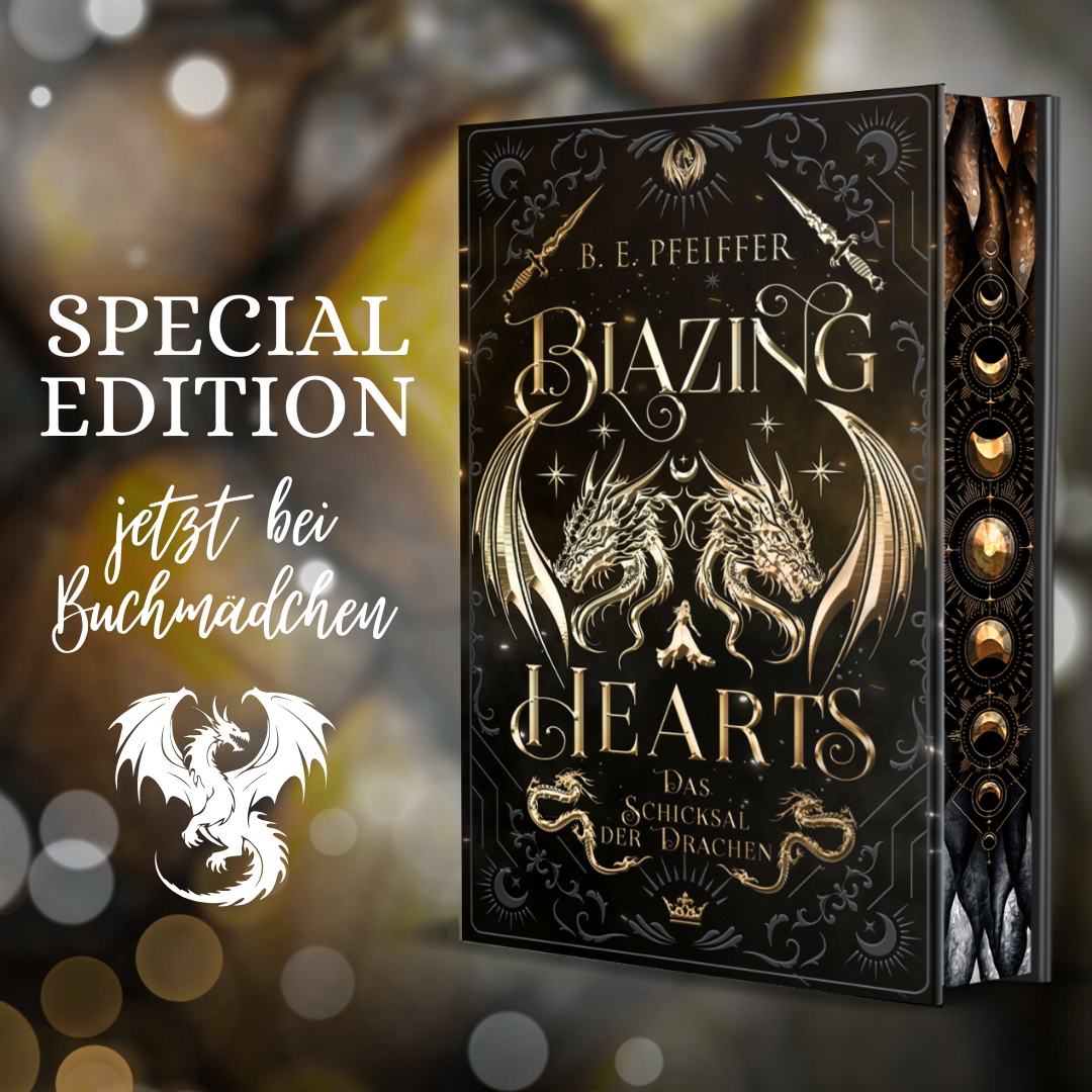 Farbschnittausgabe »Blazing Hearts – Das Schicksal der Drachen« [Sofort]