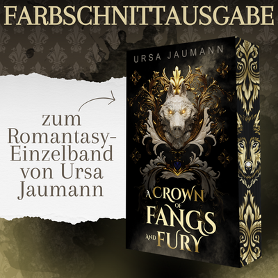 Farbschnittausgabe »A Crown of Fangs and Fury« [sofort]
