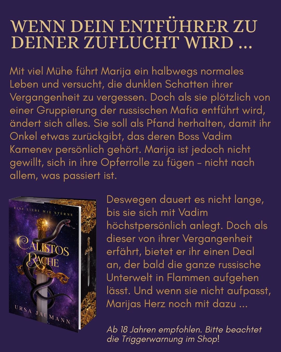 Farbschnittausgabe »Calistos Rache« [Vorbestellung]