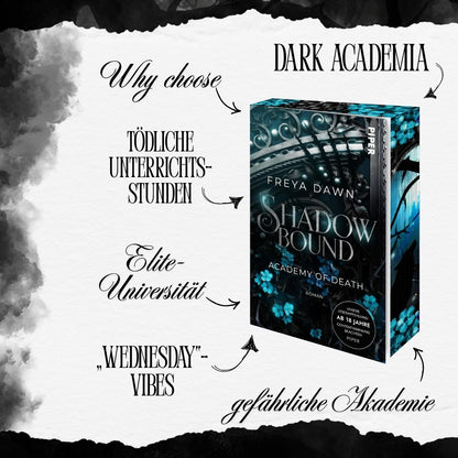 Farbschnittausgabe »Shadowbound – Academy of Death (1)« [Vorbestellung]