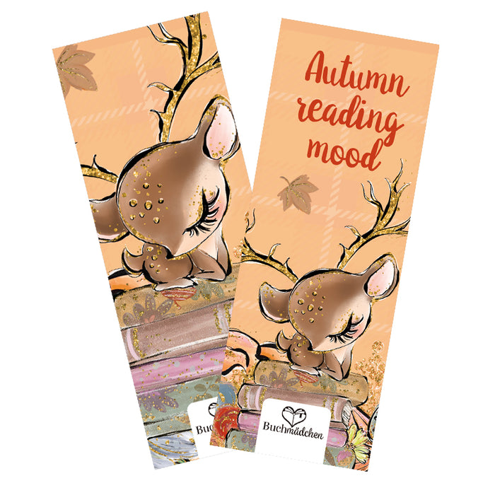 Lesezeichen »Autumn reading mood«