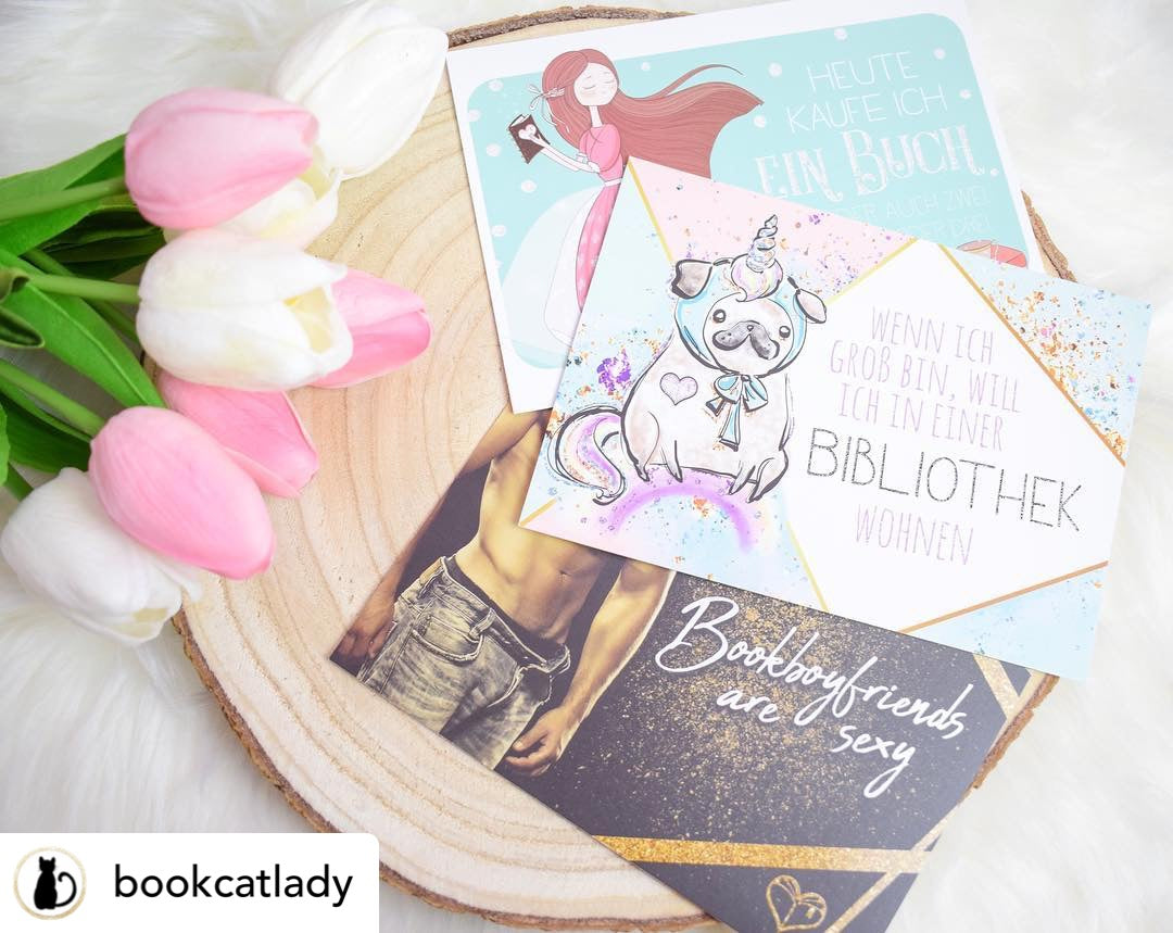 Glitzer Postkarte »Wenn ich groß bin ...«