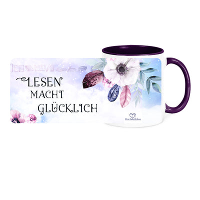 Tasse »Lesen macht glücklich«