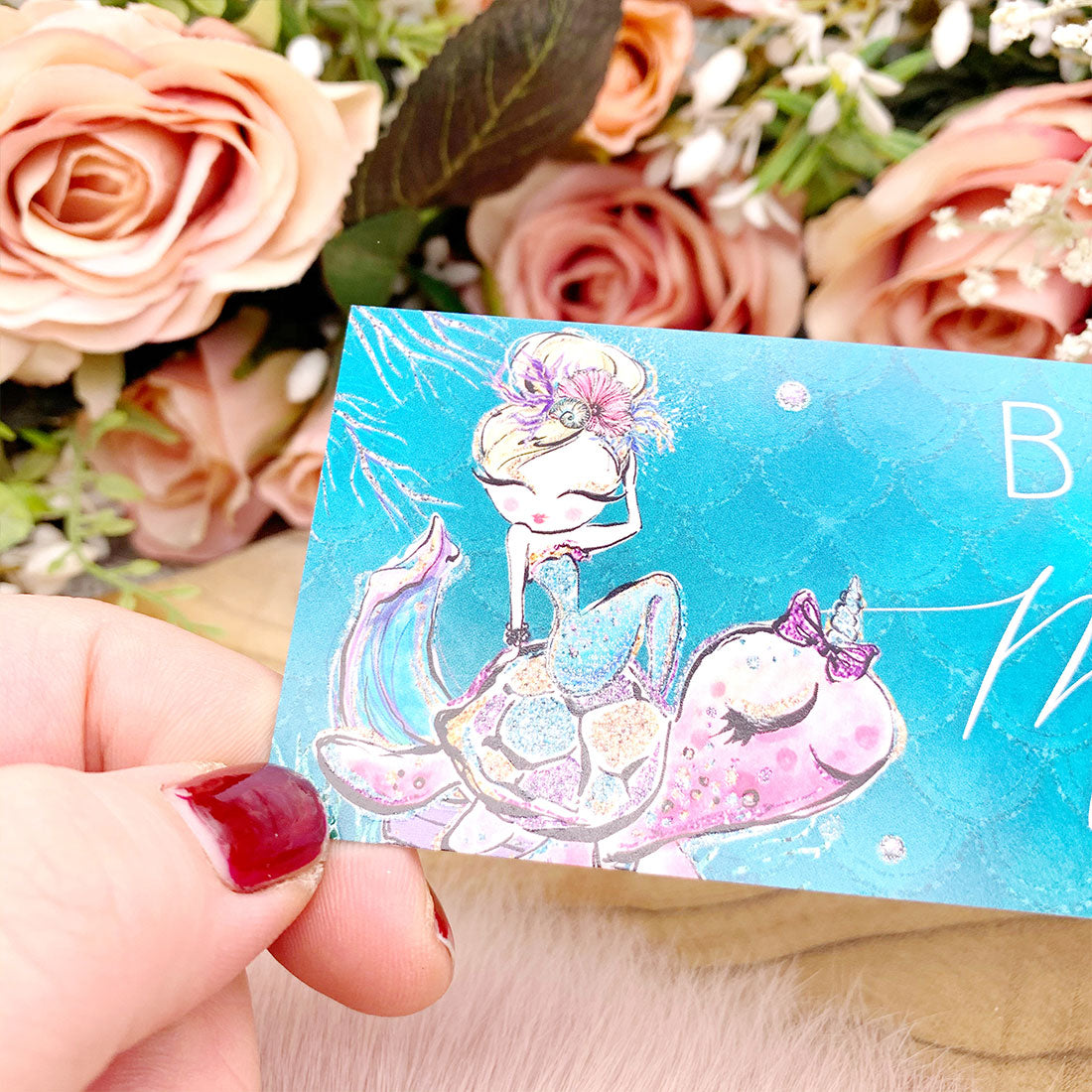 Lesezeichen »Books are mer-mazing«