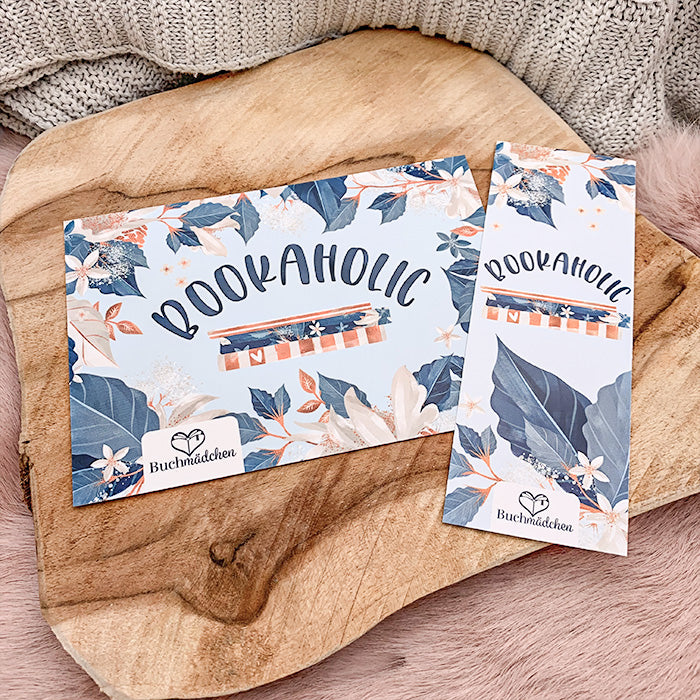 Postkarte »Bookaholic«