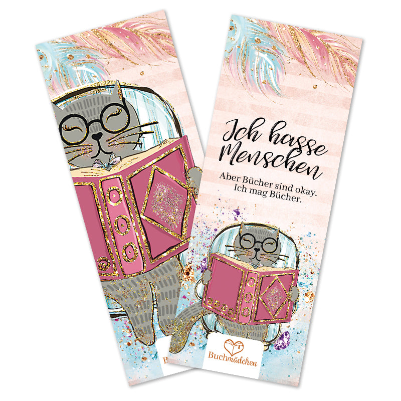Lesezeichen »Ich hasse Menschen«